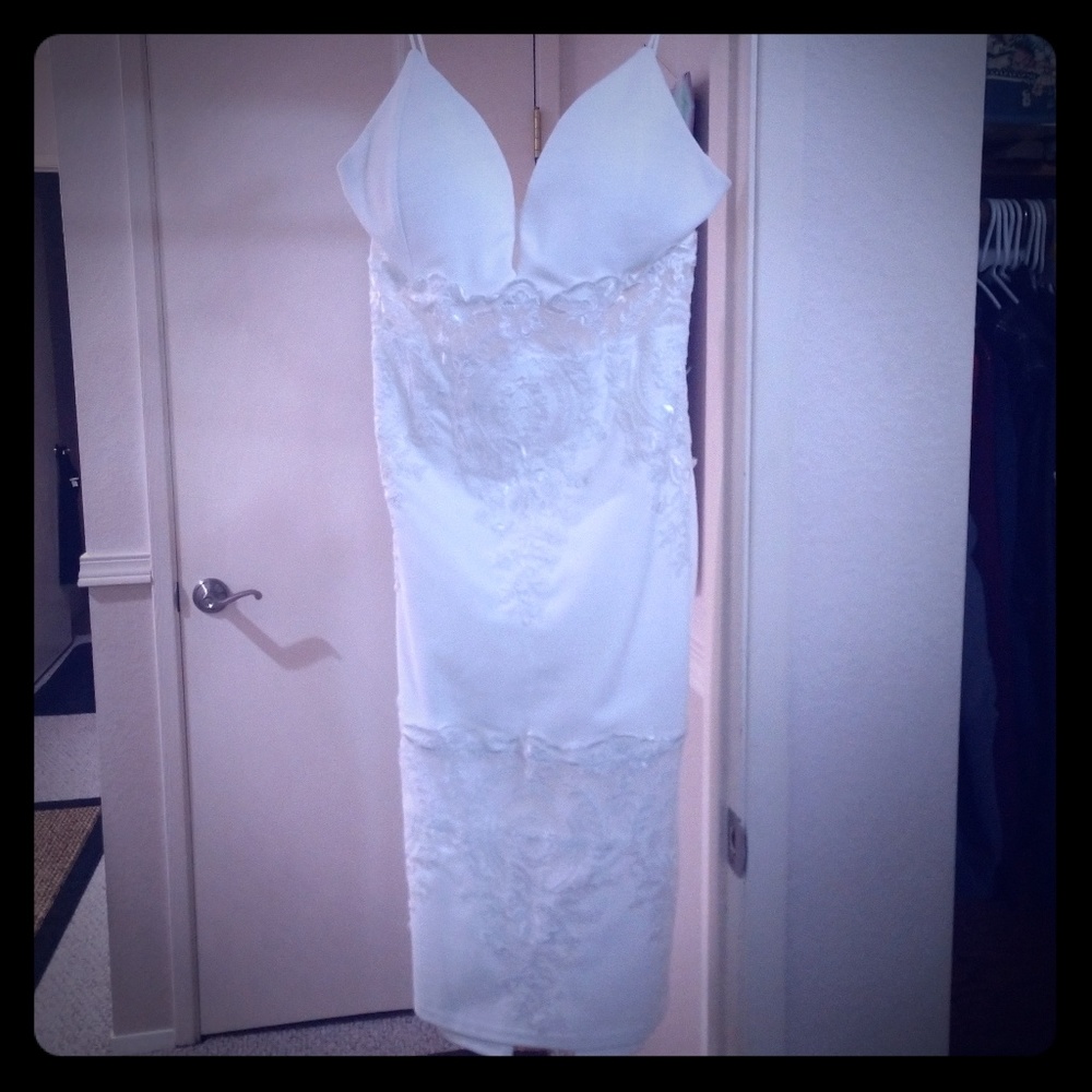 Gorgeous White Lace Dress